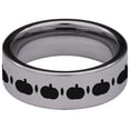 thumbnail image 4 of Pumpkin Tungsten Carbide Ring, 4 of 9