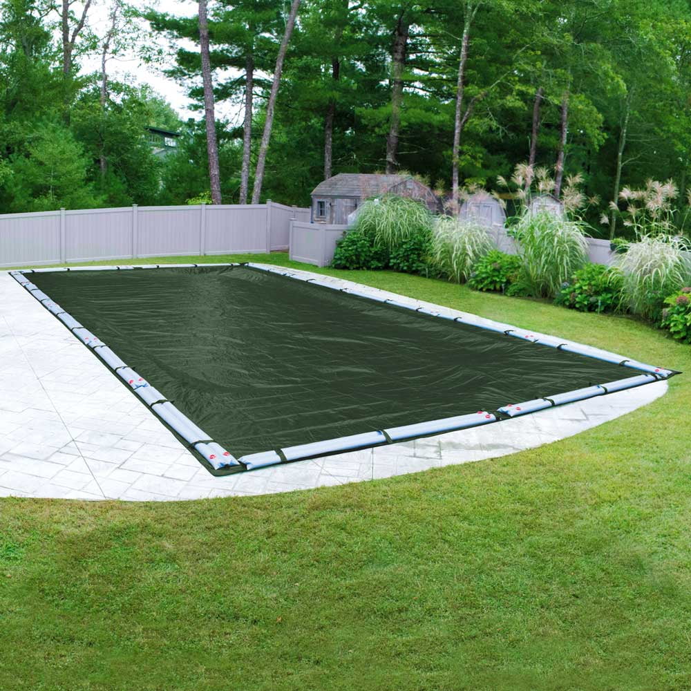 Robelle 10-Year Dura-Guard Rectangular Winter Pool Cover, 16 x 24 ft. Pool