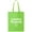 Lime, variant on Lawful Neutral Cotton Canvas Tote Bag