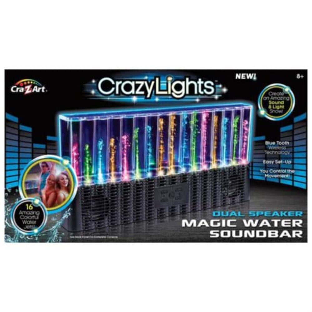 crazy lights magic water speakers