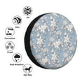 thumbnail image 3 of Bingfone Lily Flower Spare Tire Cover Weatherproof Universal Wheel Protectors for RV Camper Travel Trailer SUV Truck-15 inch, 3 of 8