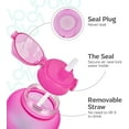 thumbnail image 5 of Venture Pal 1 Gallon/128oz Motivational Water Bottle with Straw and Times, 5 of 7