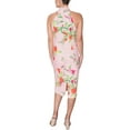 thumbnail image 2 of Rachel Rachel Roy Womens High-neck Fitted Midi Dress, 2 of 2