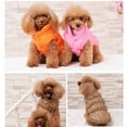 thumbnail image 4 of Tineer Winter Warm Dog Cat Down Jacket Vest Coat Puppy Pet Cold Weather Cozy Coats Apparel for Small Medium Pet (M,Brown), 4 of 7