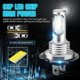 thumbnail image 3 of 2x H7 Led 6000k Super White 110w 4000lm Fog Light Kit Low Beam Bulb Kit, 3 of 5