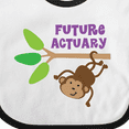 thumbnail image 4 of Inktastic Future Actuary Boys or Girls Baby Bib, 4 of 4