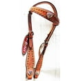 thumbnail image 3 of Horse Tack Bridle Western Leather Headstall  9204HBCO231, 3 of 4