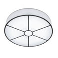 thumbnail image 4 of Meyda Tiffany 221522 Cilindro 36" Wide Led Flush Mount Drum Ceiling Fixture - Bronze, 4 of 7