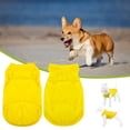thumbnail image 5 of Shulemin Dog Vest Round Neck Elastic Cotton T-shirt Summer Pet Clothes Puppy Costume,Black S, 5 of 7