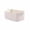 White, variant on Leodye 1PCS Rope Storage Baskets Rectangle Nursery Storage Basket with Handles for Home Organizing -12.8x8.86x5.51in