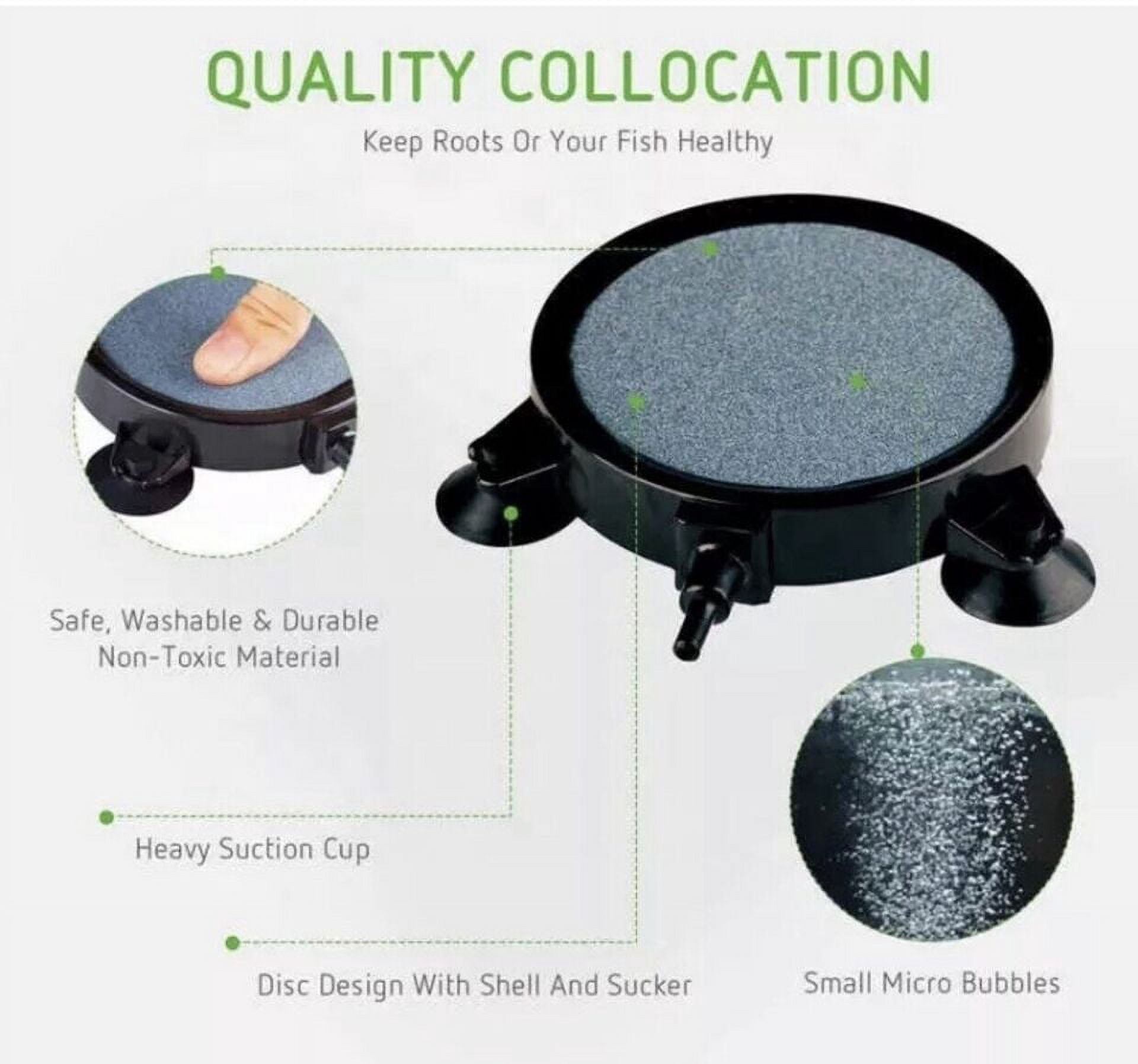 Southern Hydroponics 4-Inch 4 Pack Aquarium Air Bubble Disk Stone Hydroponics Oxygen Aerator