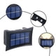 thumbnail image 4 of Solar exterior de pared - Pack de 2 apliques modernos impermeables IP65 con iluminación arriba/abajo • Encendido/apagado automático • Luz blanca/cálida/colorida, 4 of 6