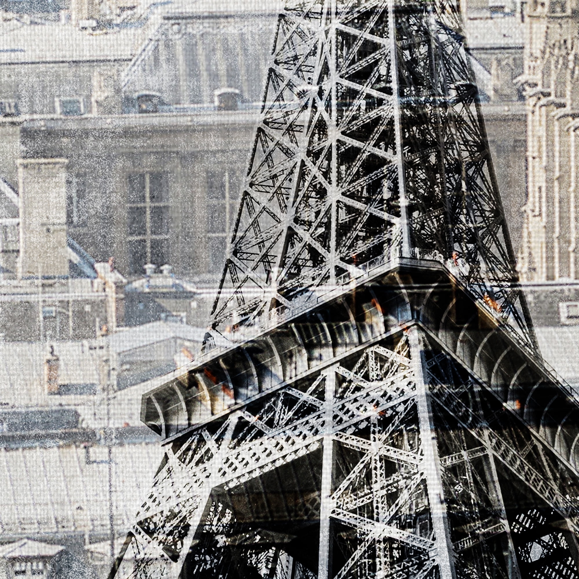 Masterpiece Art Gallery Paris Eiffel Tower By The Studio Canvas Art Print 24" x 36"