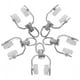 thumbnail image 4 of 20 rodillos para riel de cortina, poleas deslizantes duraderas, accesorios de polea de riel flexible, 4 of 5