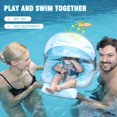 thumbnail image 2 of Baby Floats Lurui Mambobaby con toldo de 3 a 24 meses (tortuga), 2 of 7