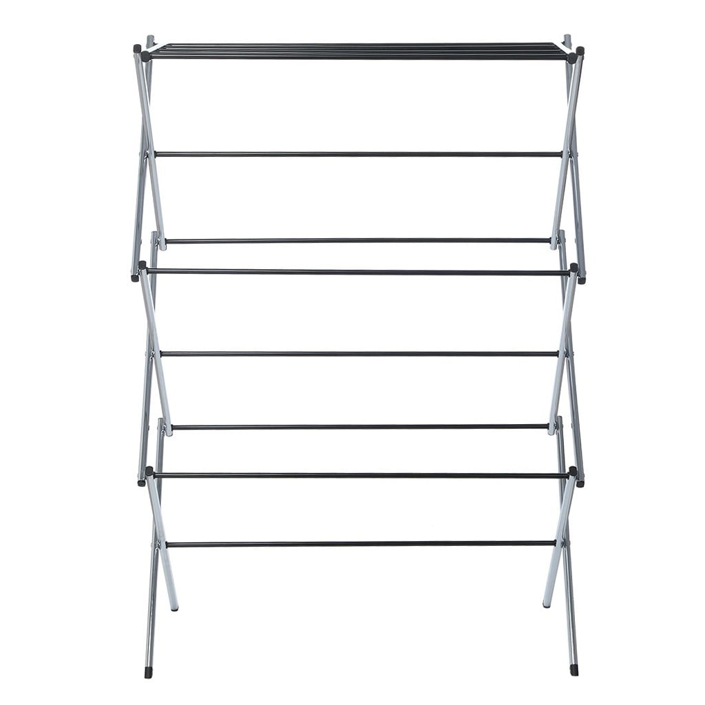 Details about   Foldable Drying Rack Horse Extendable Telescopic Clothes Dryer For Hang Laundry 
