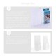 thumbnail image 3 of Matsuzay 2 Pack Storage Case Wall-mounted Remote Media Multi-Purpose Organizer Control Holder for Pen Keys Mobiles Phones Eyeglasses Comb Type2 NO2 Matsuzay HA060490-00, 3 of 6