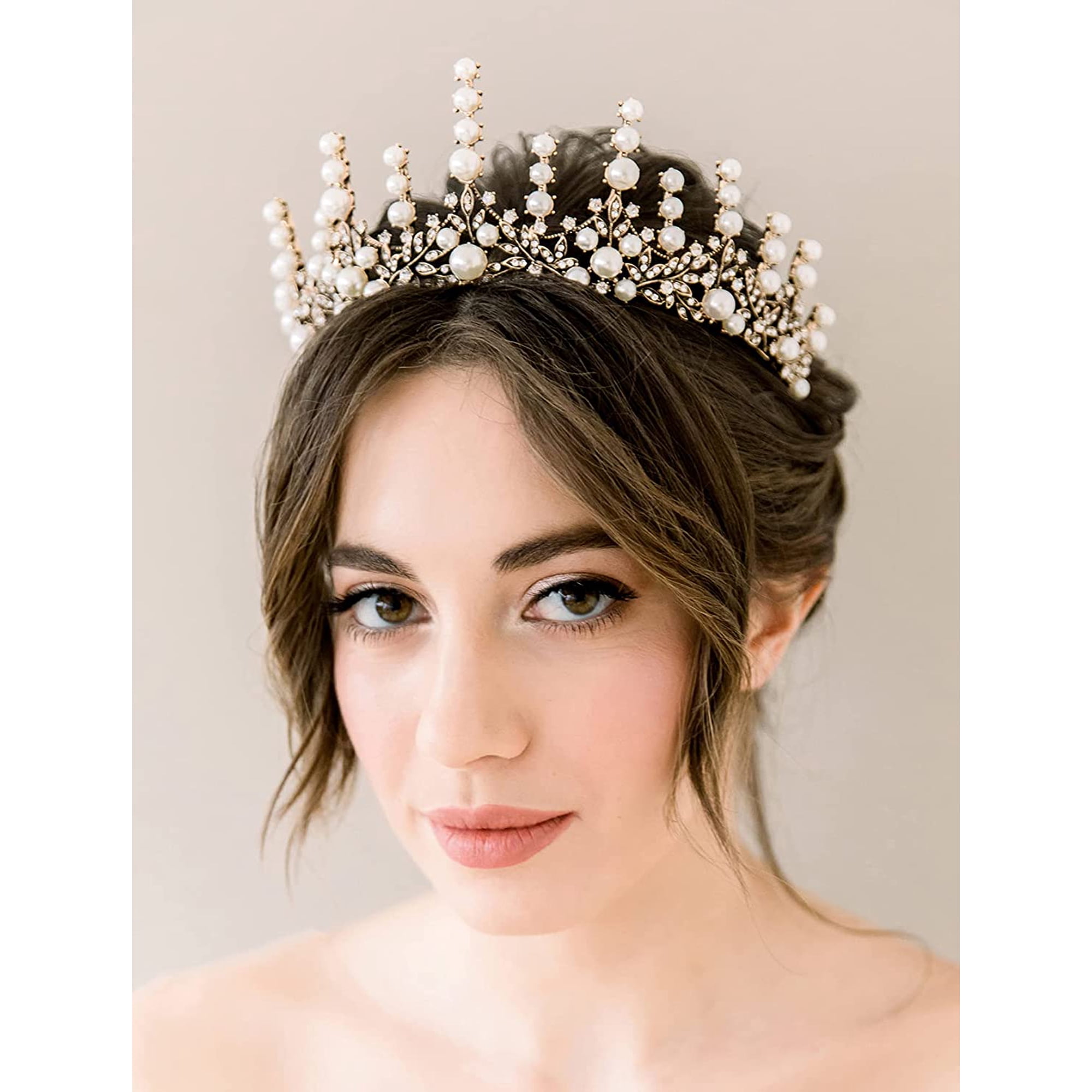 Lot De 3 Couronnes Et Diadèmes De Princesse En Cristal – Bandeaux Pour Enfants, Fêtes Et Carnaval