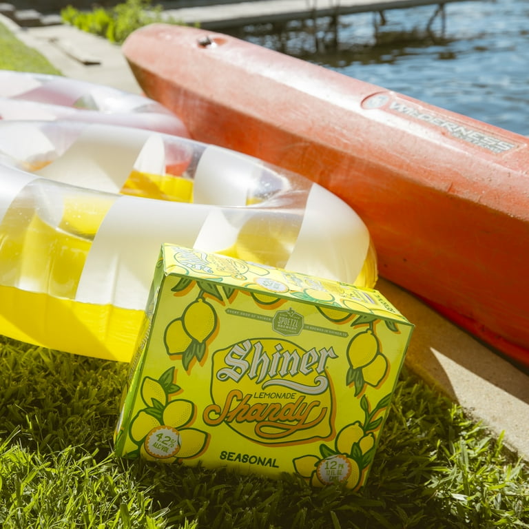 Shiner Lemonade Shandy Craft Beer, 6 pack, 12 fl oz Bottle