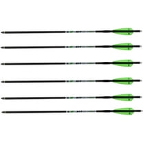 Xpedition Archery XIT-20 Crossbow Bolts 6-Pack, Six Carbon Shaft Bolts Recommended for Use with Scrapeline 390X, Trophy 410X, Xtraction 400X, and Xpedite 420 Crossbows