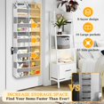 thumbnail image 2 of Organizador Ofiray-Home para colocar sobre la puerta, 5 niveles, extra grande, 2 of 8