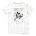 thumbnail image 2 of Disney Mickey Mouse Soccer Original Football Men's T Shirt (White, S-XXXL), 2 of 4