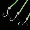 thumbnail image 4 of Aparejos de Pelo Sunnimix 10 Unids Anzuelos de Púas Luminosos Aparejos de Atados Listos Tamaño del 12, 4 of 7