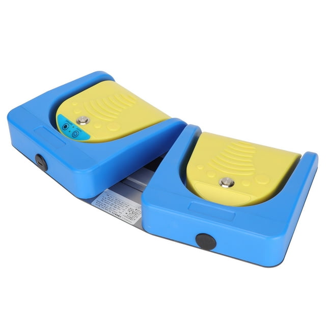 Gaming Foot Pedal, Shortcut Key Setting 2 position 4 keys USB Foot Pedal Dual Mode Connection