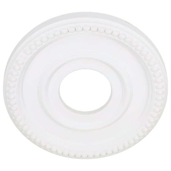 Pu Ceiling Medallion Decorative Ceiling Fan Medallion Round Home Lighting Ceiling Medallion Ring For Light Fixtures Ceiling Fans Chandeliers