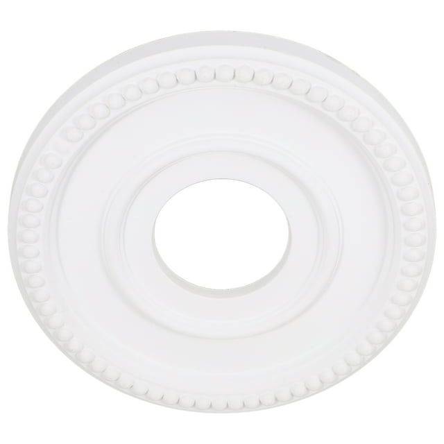 MOVTOTOP Médaillon de Plafond en Pu Ventilateur de Plafond Décoratif Médaillon Rond Éclairage Domestique Anneau de Médaillon de Plafond pour Luminaires Ventilateurs de Plafond Lustres