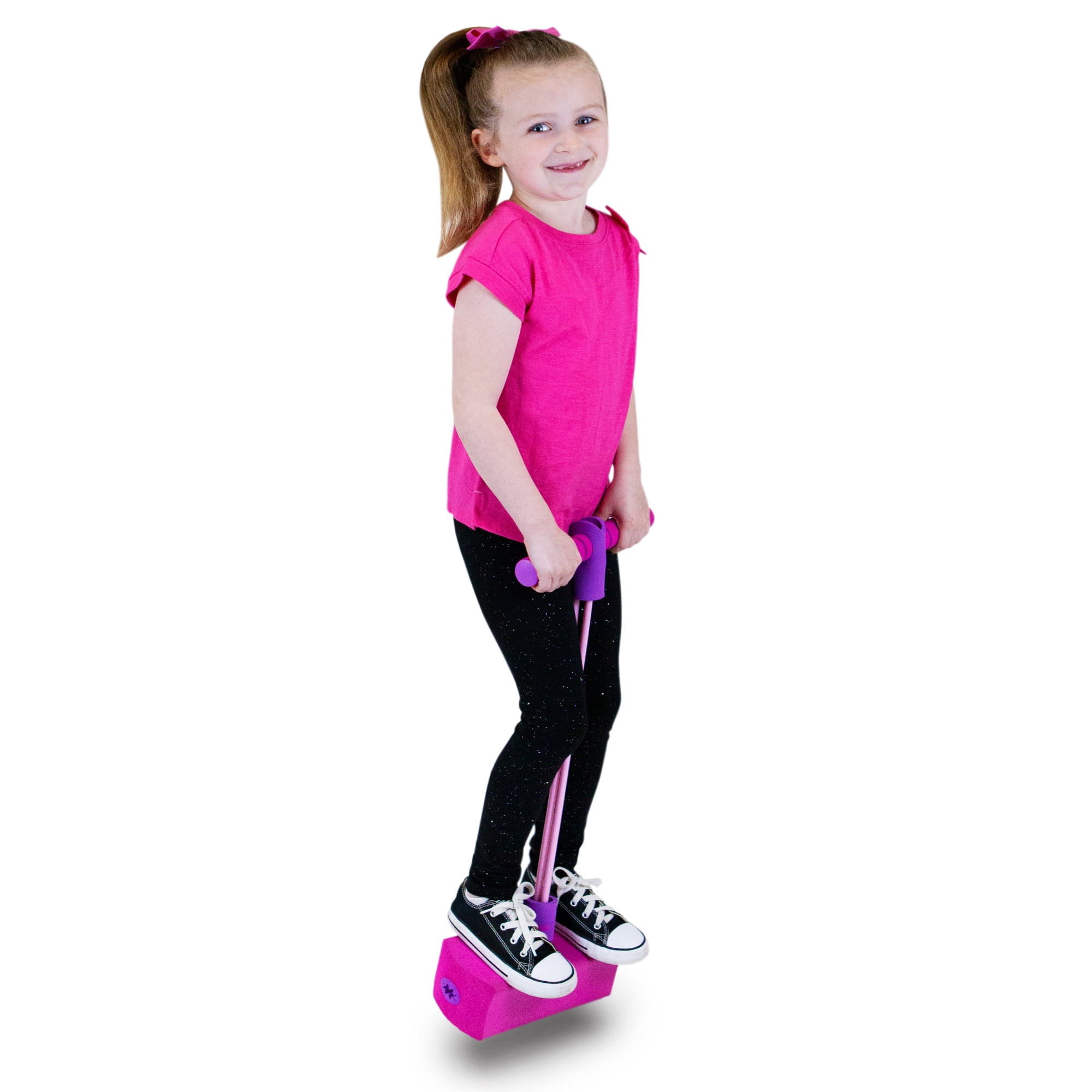 Flybar/Waddle! Pogo Hopper! Pink Holds Up To 250 LB