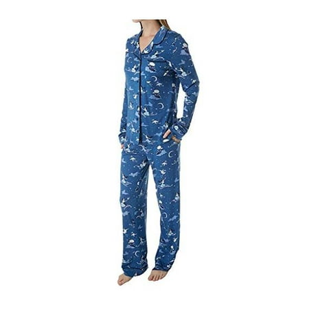 Disney Jasmine Long Sleeve Women's Coat Pajama Set, Jasmine Navy, Size: XS