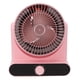 thumbnail image 5 of Mini ventilador eléctrico, mini ventilador de circulación de verano, ventilador de escritorio ajustable para salón de uñas de interior, enchufe de la UE de 250 V(rosa), 5 of 5