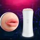 thumbnail image 5 of Masturbador masculino de doble cabezal, automático, USB, suave, inteligente, juguete para caballeros, color blanco, 5 of 14