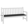 thumbnail image 3 of vidaXL Garden Bench Cushion Black 59.1"x19.7"x1.2", 3 of 6