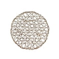 thumbnail image 2 of Napperon Rond en Corde de Papier Tressée avec surface Résistante à la Chaleur, Imperméable et à l'Huile, Accessoire de table Décoratif, Diamètre 33 cm, 2 of 6