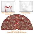 thumbnail image 6 of Kll 30" Christmas Tree Skirt Mushroom Xmas Tree Skirts Mat For New Year Xmas Holiday Party Indoor Outdoor Home Decoration, 6 of 9