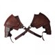 thumbnail image 1 of armadura de hombro medieval,Armadura de hombro medieval para hombres,mujeres y adultos,Arnés de pecho y cuerpo,protección para los hombros,armadura,Con correa para el brazo,traje Steampunk de, 1 of 8