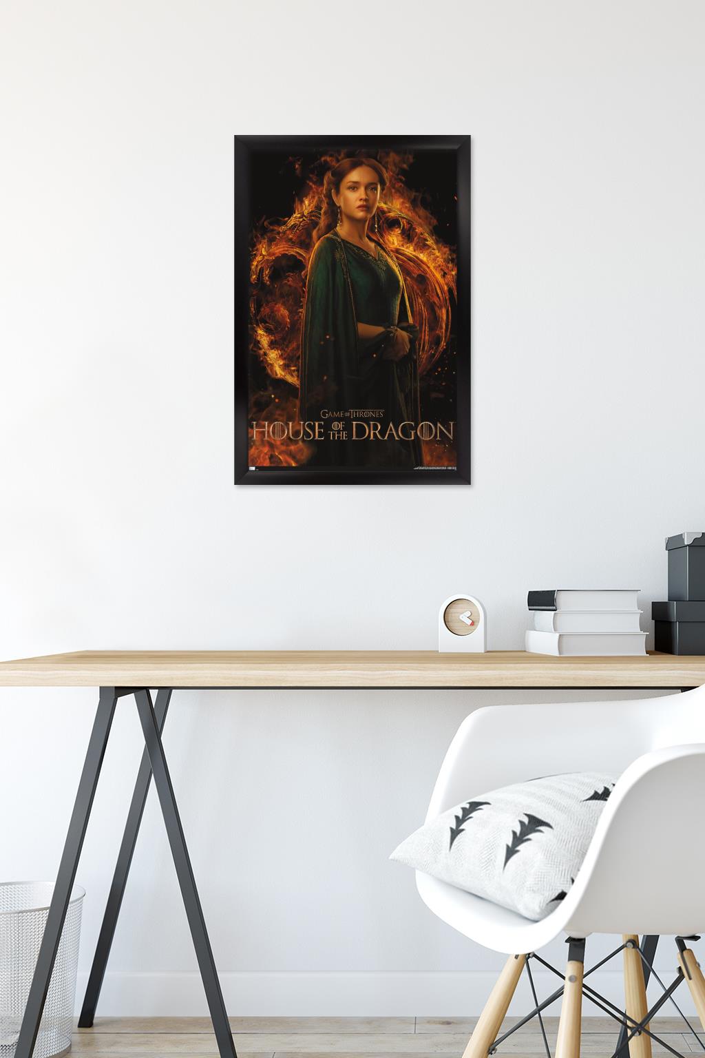 House of the Dragon - Alicent One Sheet Wall Poster, 14.725" x 22.375" Framed