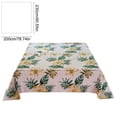 thumbnail image 3 of FEOLGEHLY Small/Twin/Full/Queen/King Sheets 79x91in Microfiber Flat Bed Sheets Only Floral Print Washable Bed Sofa Cover Wrinkle Free Deep Pocket Sheets All Inclusive Breathable Cooling Bed Sheets(L), 3 of 6