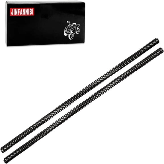 2pcs Heavy Duty Front Fork Springs for Honda XR100R CRF100F CRF125FB 1987-2023 | Replaces OEM 650-HXR-1005 51401-KN4-003