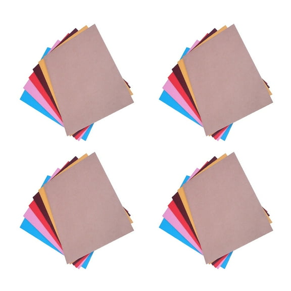 WORGEOUS 80 pcs / Set Simple Post Photo Letter Envelope Sealing Adhesive Storage Envelope