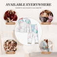 thumbnail image 5 of Goofa Cute Elephant Printed Women’s 2 Piece Pajama Set Super,Pajamas Women's Long Sleeve Sleepwear Soft Button Down Loungewear Pjs Lounge Set Nightwear-, 5 of 9