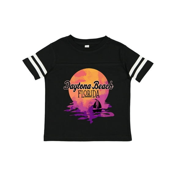 Inktastic Daytona Beach Florida Sunset Girls Toddler T-Shirt