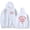 White, variant on Paddy The Baddy Merch Hoodie Pockets Drawstring Unisex Hooded Sweatshirt Fashion Clothing