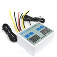 thumbnail image 3 of Dual-Relay Digital Temperature Controller with Dual Display & Smart Control, DC24V Power Supply, 10A Max Output, Adjustable Start/Stop Temp, High/Low Temp Alarm, Compressor Delay, Includes 2, 3 of 6