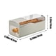 thumbnail image 3 of Fiudx Ofertas y liquidaciones Caja de almacenamiento tipo cajonera para huevos, organizador de huevos, bandeja gruesa para huevos de gran capacidad para cocina, 3 of 6