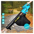 thumbnail image 2 of Electric Blowing Cleaner 2 In 1 Vacuum Dust Collector/Blower Machine Garden Leaf Collecting Shredder Blowing Cleaner 3000W, 2 of 5