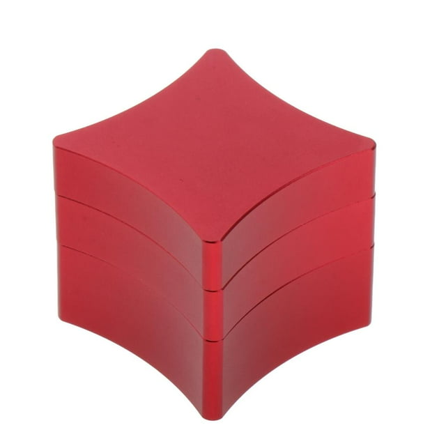S SERENABLE Porte-Craie de Piscine en Aluminium - Porte-Craie Portable pour Queue de Billard Snooker Rouge