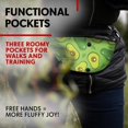 thumbnail image 6 of Dog Treat Training Pouch | Pet Kibble Treat Snack Bag, Puppy Bait Reward Pouch Pet Training Waist Bag | Dog Treat Carrier Holder Food Storage Container Pocket for Walking Training Reward - NASA, 6 of 21